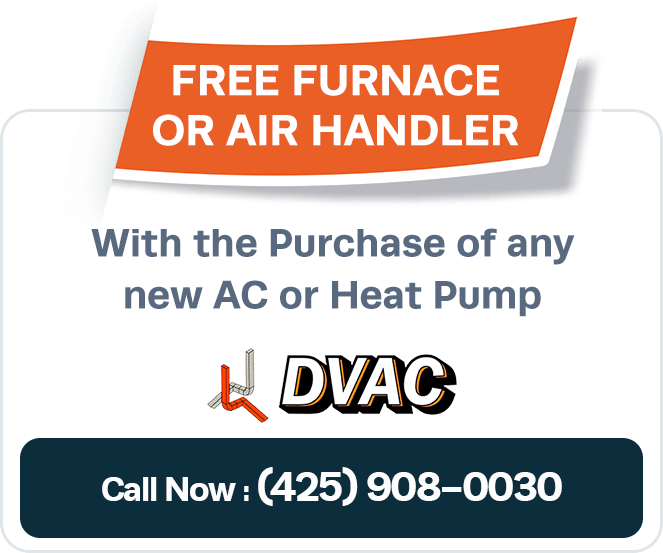 free furnace or air handler promotion